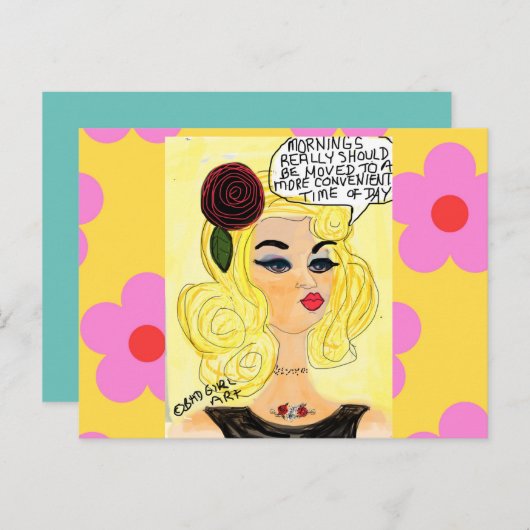 はがき – 態度はがき (正面/裏面)