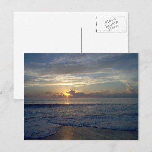 はがき – 日の出 (正面/裏面)