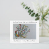 はがき（横）テンプレート ポストカード (スタンド正面)