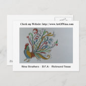 はがき（横）テンプレート ポストカード (正面/裏面)