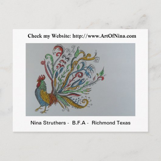 はがき（横）テンプレート ポストカード (正面)