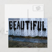 はがき（横）テンプレート ポストカード (正面/裏面)