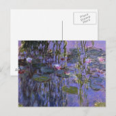 はがき – 水ユリ (正面/裏面)