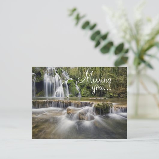 はがき/滝 ポストカード (スタンド正面)