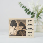 はがき：私たちは強い、私たちは不可分である ポストカード (スタンド正面)