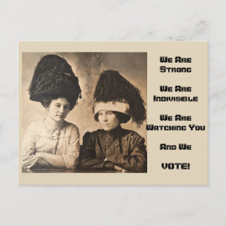はがき：私たちは強い、私たちは不可分である ポストカード