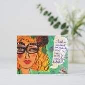 はがき – 私の視点は可能性がある (スタンド正面)