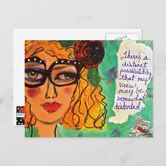 はがき – 私の視点は可能性がある (正面/裏面)