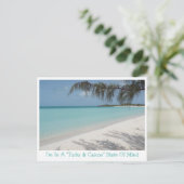 はがき/「私はタークス&カイコス」の心の州" ポストカード (スタンド正面)