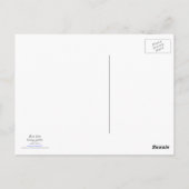 はがき(空白の/カスタム): Gloria ポストカード (裏面)