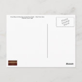 はがき～緑の（昆虫）オオカバマダラ、モナークレイクペンドオレイユ沿い ポストカード (裏面)