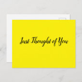 はがき – 考え :あなたは私をスマイル。 (正面/裏面)