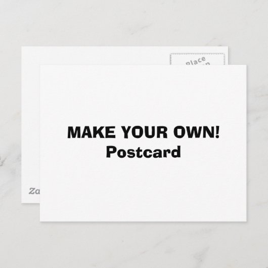 はがき – 自分で作れ！ (正面/裏面)