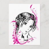 はがき – 蘭 (正面)