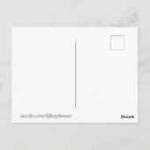 はがき – 虹のハート – あなたが必要とすべては愛 (裏面)