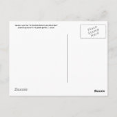 はがき:解剖学的な男性 ポストカード (裏面)