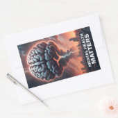 はがき 長方形シール (封筒)