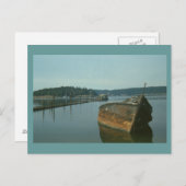 はがき – 離島ボート (正面/裏面)