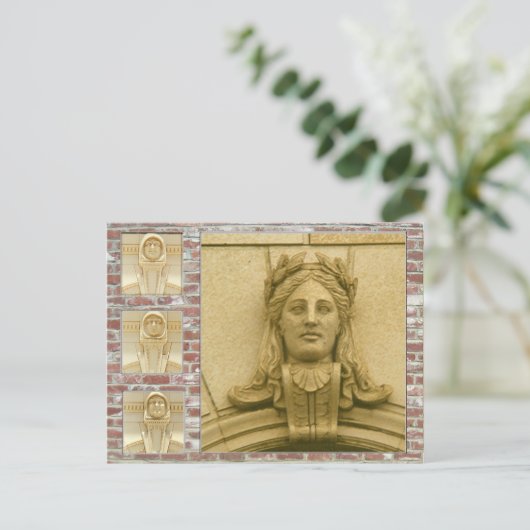 はがき – 顔オン建物 (スタンド正面)