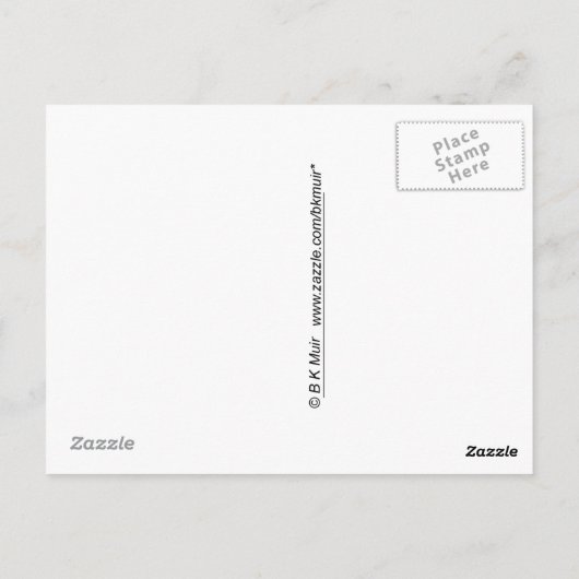 はがき – 風力タービン (裏面)