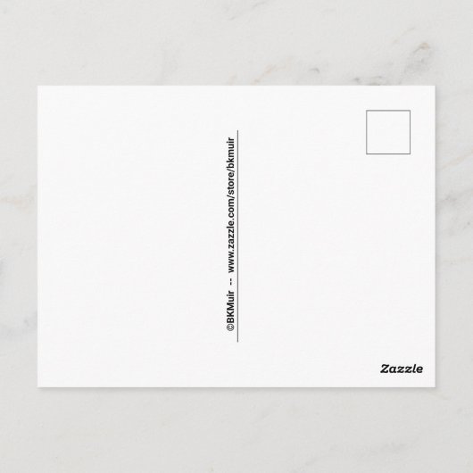 はがき – 飛んでいる Pig over LA Harbor Light (裏面)