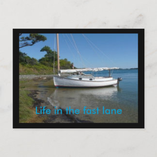 はがき：高速車線での生活 ポストカード