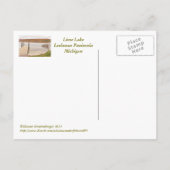 はがき/"魔法のミシガン"/ライムレイク/レラナウ・ペン ポストカード (裏面)