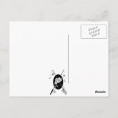 はがき – 魚釣り漫画 – ハリケーン (裏面)