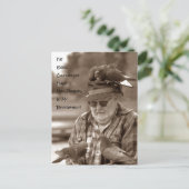 はがき:鳩、鳥、リタイアメおもしろいン ポストカード (スタンド正面)