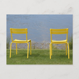 はがき： 2つの椅子 ポストカード
