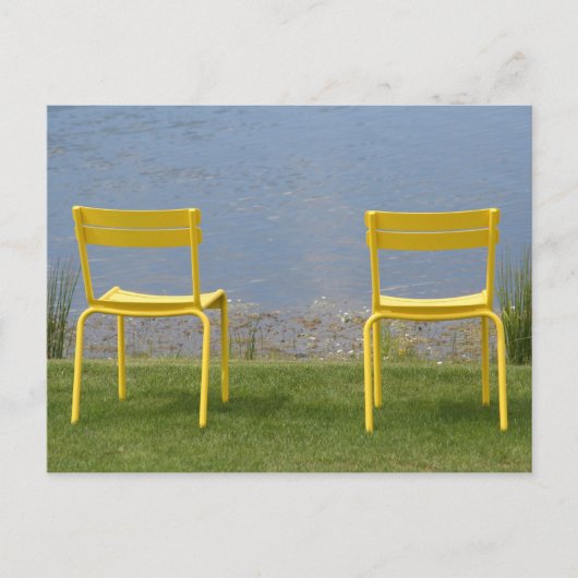 はがき： 2つの椅子 ポストカード (正面)