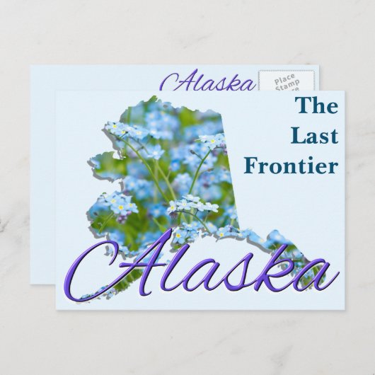 はがき – ALASKA (正面/裏面)