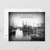 はがき – BAYOU LA BATRE, ALABAMA (正面/裏面)