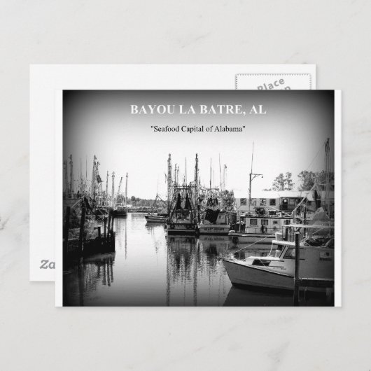 はがき – BAYOU LA BATRE, ALABAMA (正面/裏面)