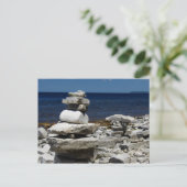 はがき – Cairns at Door Bluff in Door County, WI (スタンド正面)