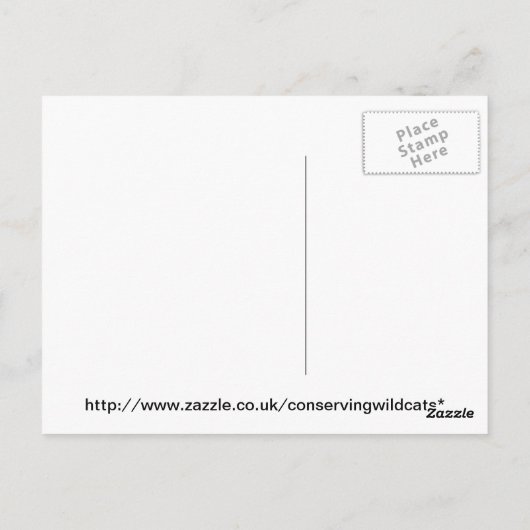 はがき – caracal (裏面)