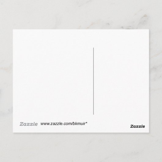 はがき – Cosmic Entity (裏面)