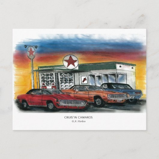 はがき – Cruis'in Camaros (正面)