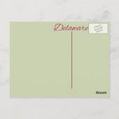はがき – DELAWARE (裏面)