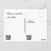 はがき – Family of Zebra's (裏面)