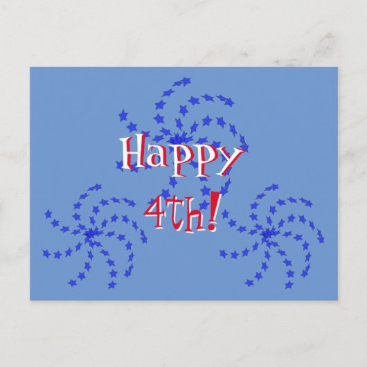 はがき – Fireworks Pinwheels (正面)