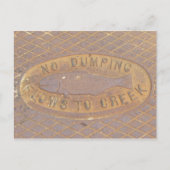 はがき – Flows to Creek (正面)