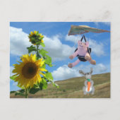 はがき – Happy Friends on Hill (正面)