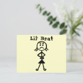 はがき、Lil'Brat ポストカード (スタンド正面)