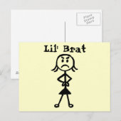 はがき、Lil'Brat ポストカード (正面/裏面)