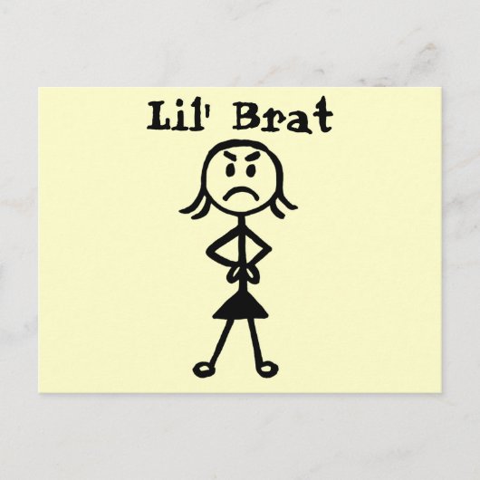 はがき、Lil'Brat ポストカード (正面)