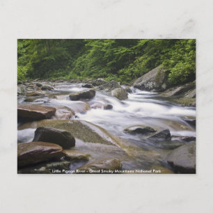 はがき – Little Pigion River、Smoky Mtns素晴らし。