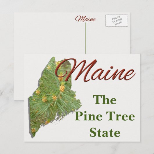 はがき – MAINE (正面/裏面)