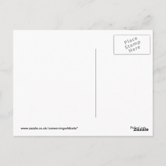 はがき – pallas' cat (裏面)