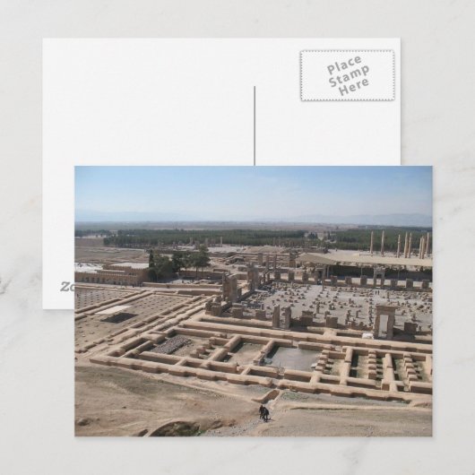 はがき – Persepolis Overview, Iran (正面/裏面)